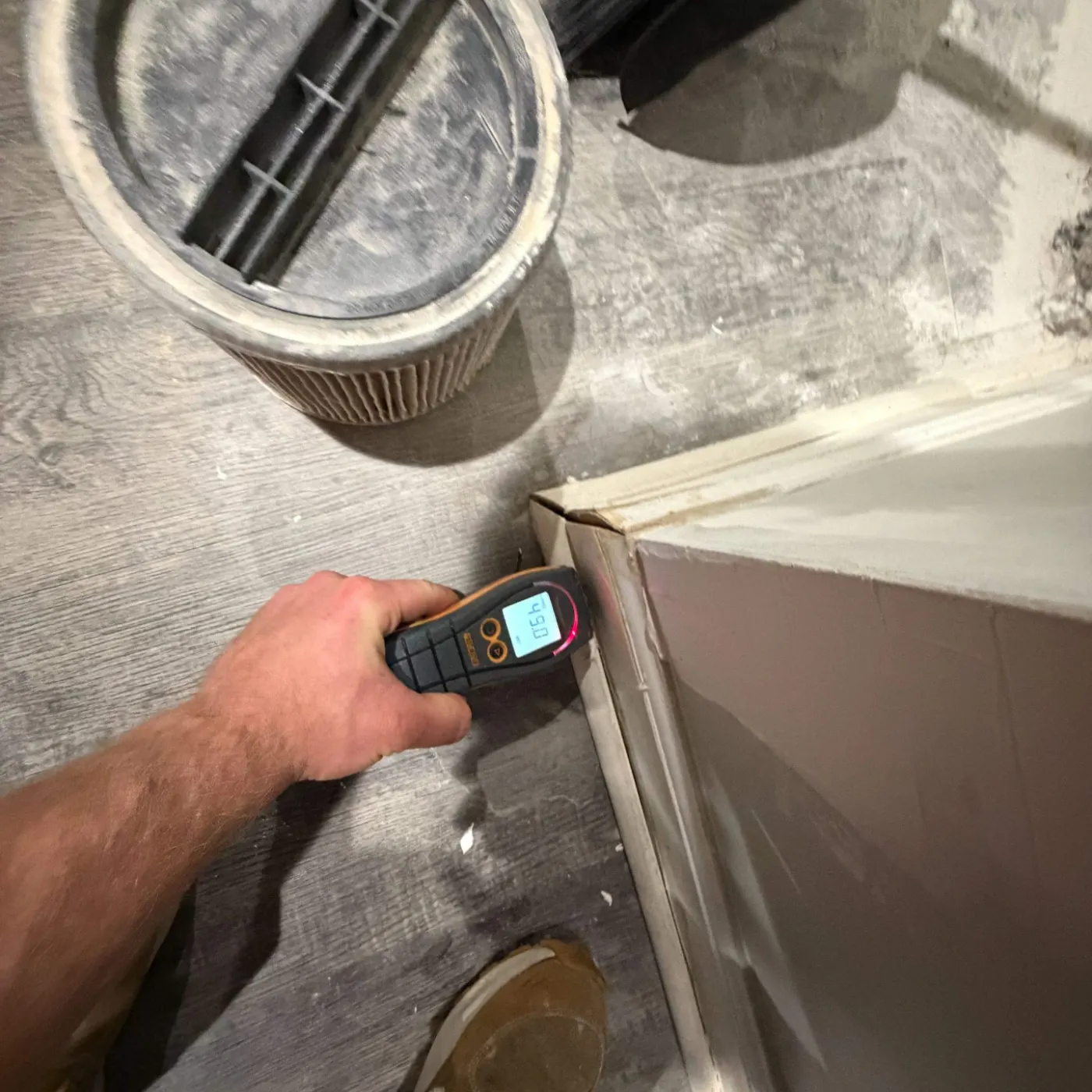 Sump pump backup water removal in Holliday Park residential basement